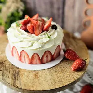 Le Fraisier Basilic Thaï