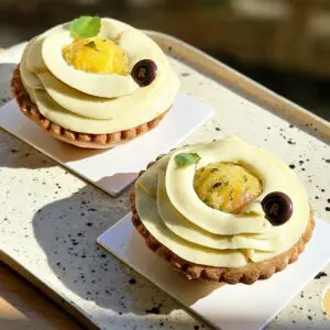 Vegan - Tartelette Agrumes Estragon