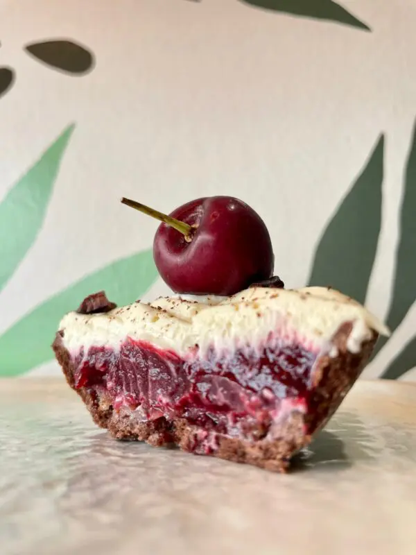 Vegan Cherry - Tartelette cerise chocolat