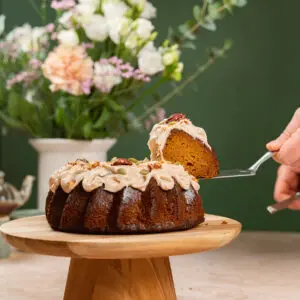 Cake moelleux potimarron-épices / Sans gluten