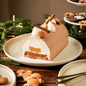 La Bûche Gingerbread - Epices & Clémentines