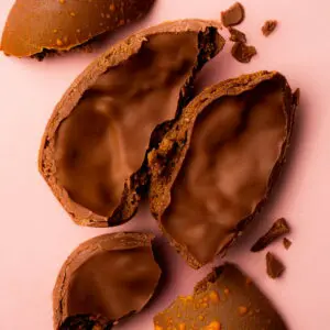 🌻 SUNFLOWER - Oeuf au chocolat au lait au praliné Tournesol